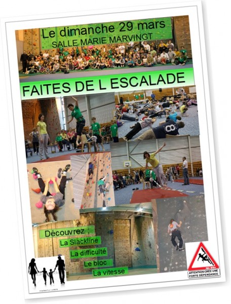 Faites de l'escalade 2015, à Anse