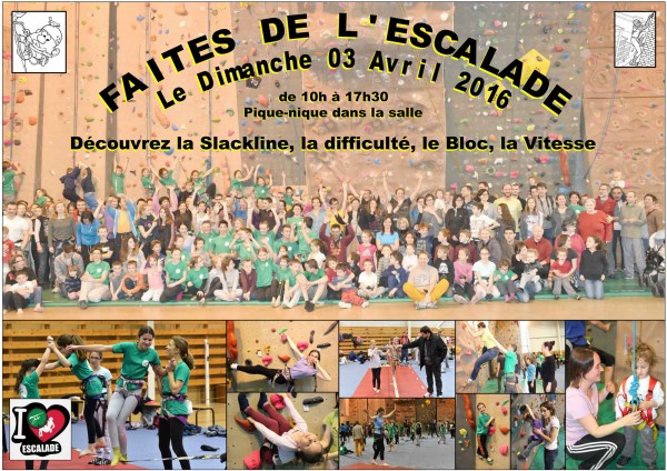 Faites de l'escalade 2016